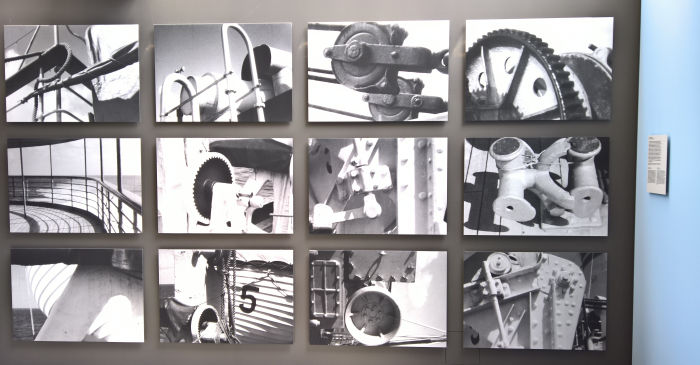Fotos des Dampfers Conte Biancamano von Le Corbusier, gesehen bei