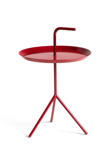 DLM - Don't Leave Me Beistelltisch, Ø 38 x H 58 cm, Cherry Red - High gloss