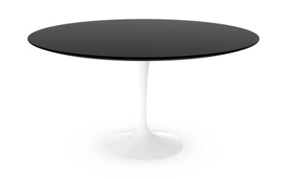 Saarinen Esstisch rund, 137 cm, weiß, Fenix schwarz