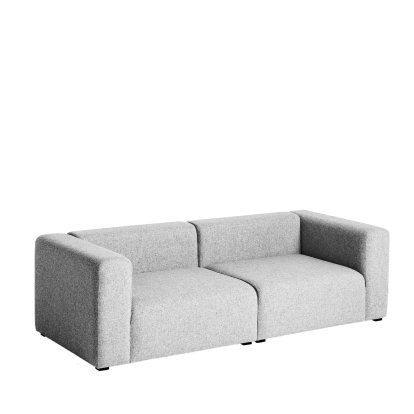 Mags Sofa Kombination 1, 2,5 Sitzer (B 228), Hallingdal 130 - hellgrau