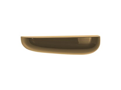 Corniches Wandregal, Mittel (H 8,8 x B 35,2 x T 14,8 cm), Khaki