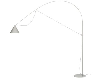 Ayno XL Stehleuchte, Seidengrau, Grau, 2700 K