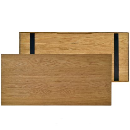 Holzauflage (einzeln) für USM Haller Regale, Größe M, 75 cm x 35 cm, Eiche, naturgeölt
