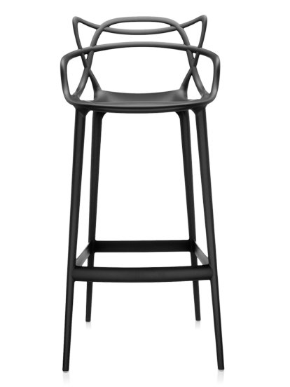 Masters Barhocker, Schwarz, Barvariante: 75 cm