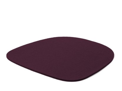 Sitzauflage für 214, Ohne Polster, aubergine