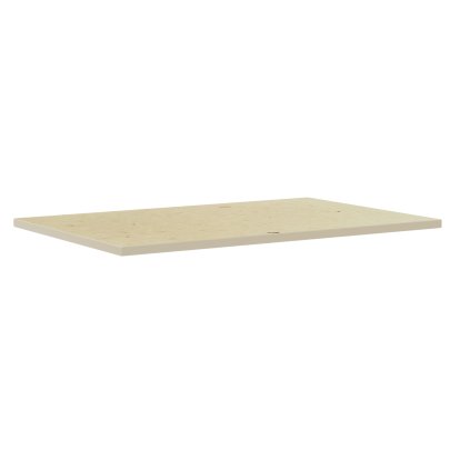 Tischplatte Really Kvadrat für Eiermann Tischgestelle, Cotton cream, 180 x 90 cm
