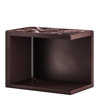 Ambito Couchtisch, Amaranth, Mamor Rosso Levanto