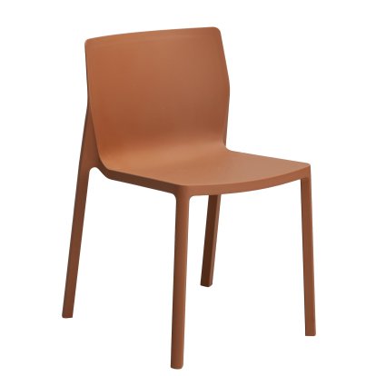 LP Stuhl Recycled, Ohne Armlehnen, Ton