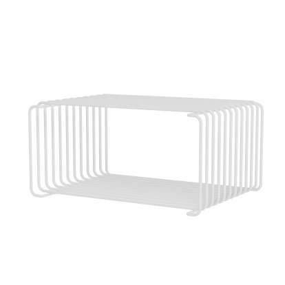 Panton Wire Low Regal, 26 cm, Snow