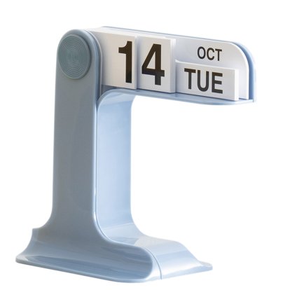 Timor Tischkalender, Hellblau