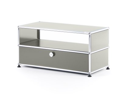 USM Haller TV-Bank, Lichtgrau RAL 7035