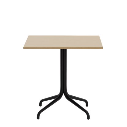 Belleville Tisch, 75 x 75 cm, Furnier Eiche hell
