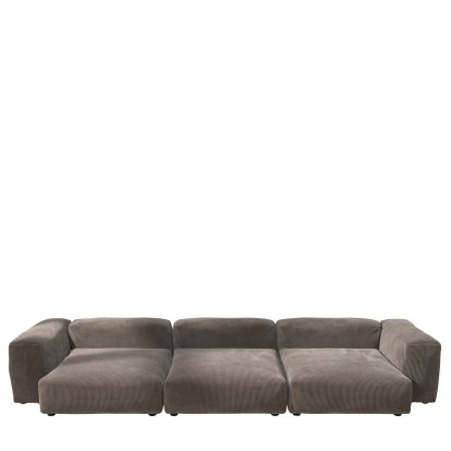 Vetsak Sofa Set 5, Cord velours - Mocha, Ohne Kissen
