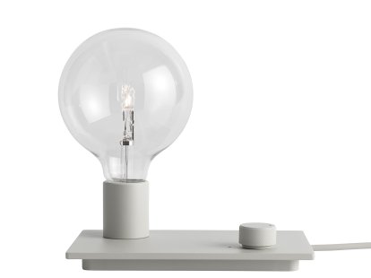 Control Tischleuchte, Grau - mit LED-Leuchtmittel