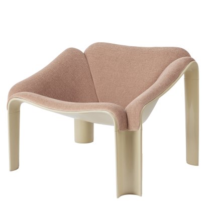 F300 Loungesessel, Pastellgrün, Dedar - Belsuede Special FR