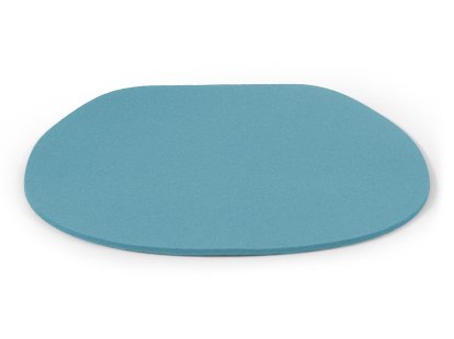 Sitzauflage für Eames Side Chairs, Ohne Polster, aqua