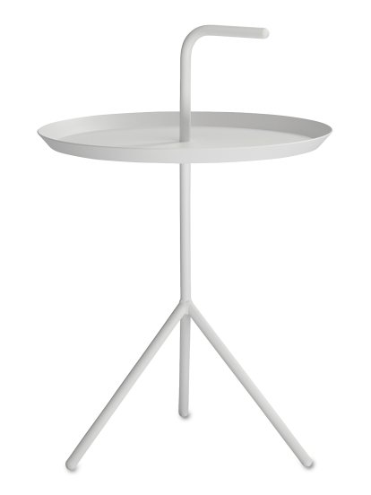 DLM - Don't Leave Me Beistelltisch, Ø 48 x H 65 cm, Weiß