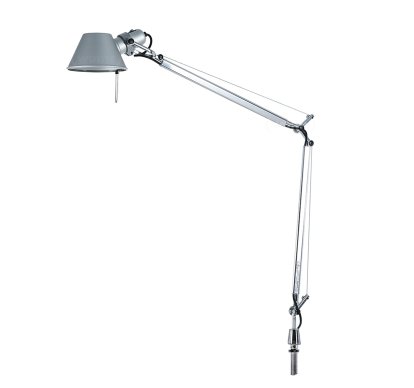 Tolomeo Tischleuchte, Aluminium, mit Schraubbefestigung (Tischbohrung notwendig), LED