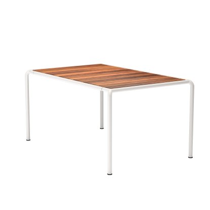 Avanti Tisch, 98 x 153 cm, Muted White, Thermoesche