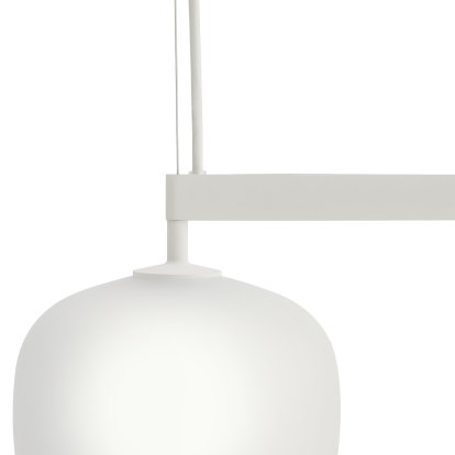 Rime Rail Pendelleuchte, White