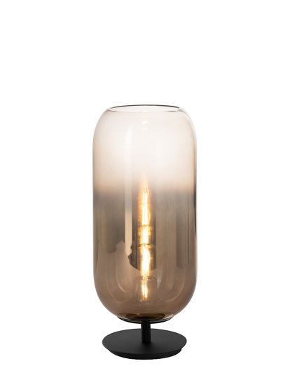Gople Mini Tischleuchte, Schwarz/bronze