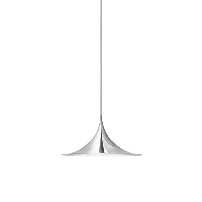Semi Pendelleuchte, Ø 30 cm, Chrom