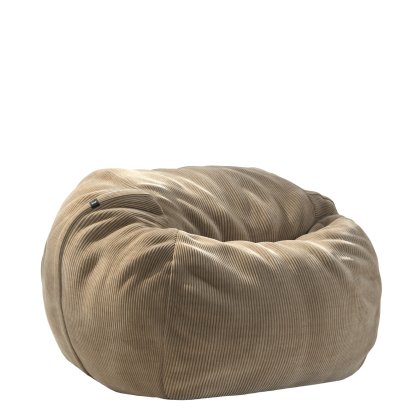 Vetsak Sitzsack, M (H 70 x Ø 110 cm), Cord velours - Sand
