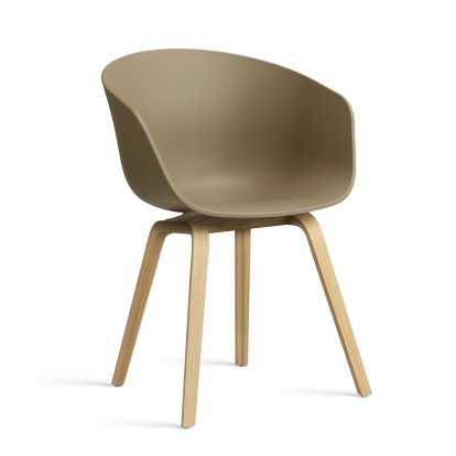 About A Chair AAC 22 Armlehnstuhl, Clay 2.0, Eiche lackiert