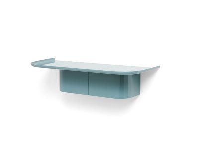 Korpus Wandregal, H 14 x B 60 x T 25 cm, Sea