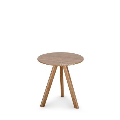 Copenhague Round Tisch CPH20, Ø 50 x H 49, Eiche lackiert, Eichefurnier