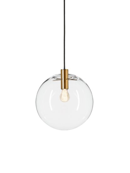 Selene Pendelleuchte Messing, 35 cm