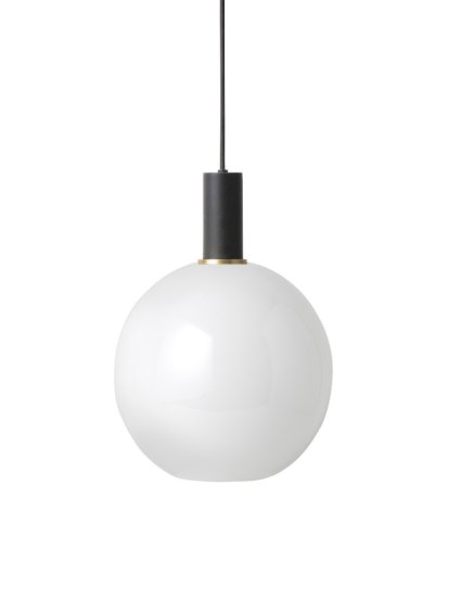 Collect Lighting, Niedrig, Black, Opal Sphere, Weiß