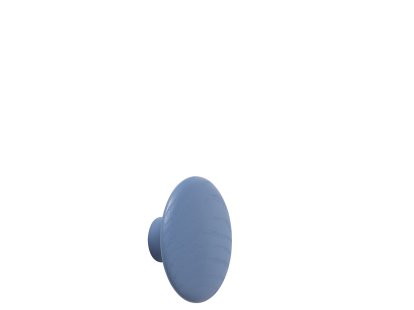The Dots Wandhaken, XS (6,5 cm), Hellblau
