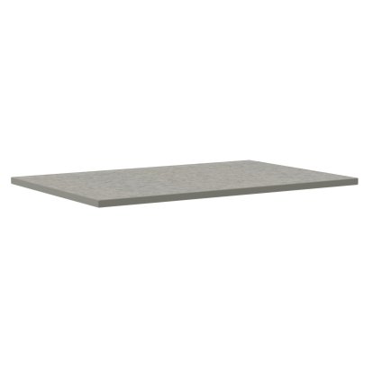 Tischplatte Really Kvadrat für Eiermann Tischgestelle, Cotton grey, 140 x 80 cm