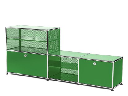 USM Haller Garderobenregal/Bank Typ 2, USM grün