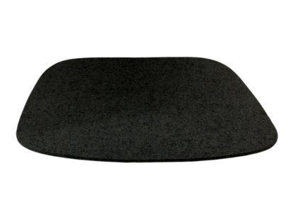 Sitzauflage für Eames Armchairs, Ohne Polster, graphit meliert