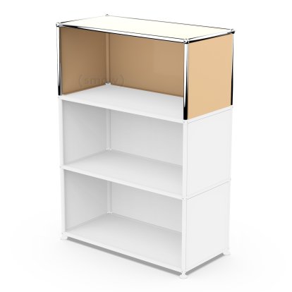 USM Haller Anbaupaket Vertikal 1, USM beige, 35 cm
