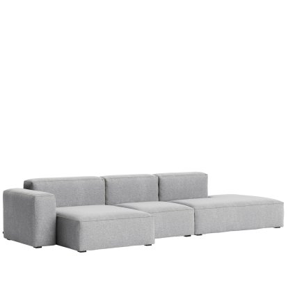 Mags Soft Sofa Kombination 4, Armlehne links, Hallingdal 130 - hellgrau
