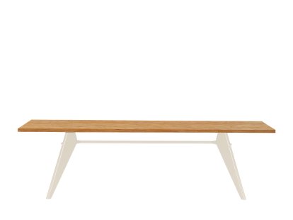 EM Tisch, 260 x 90 cm, Eiche natur massiv, geölt, Ecru