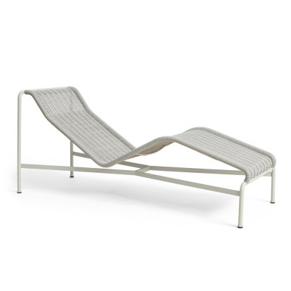 Palissade Liegestuhl Cord, Sky grey