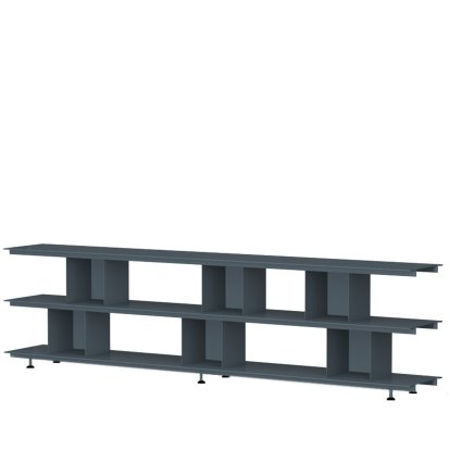 Zoll D Regal, Anthrazit, 220 cm, H 22 cm / H 22 cm