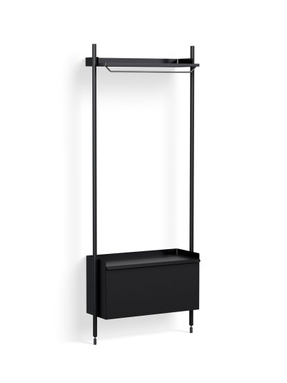 Pier System Regal, Garderobe, Modul 1001