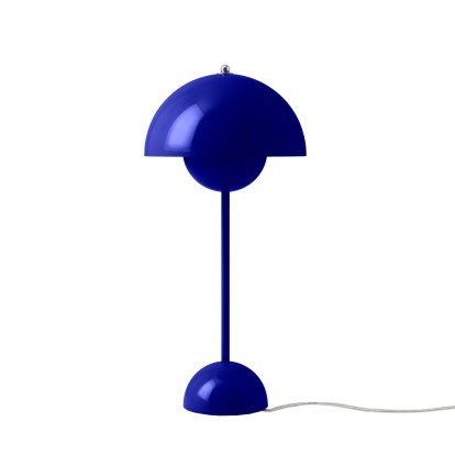 Flowerpot VP3 Tischleuchte, Cobalt blue
