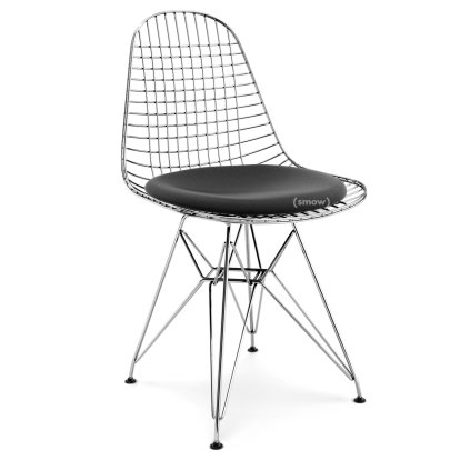 Kissen für Wire Chair (DKR/DKW/DKX/DKL/LKR), Sitzkissen, Hopsak, Nero