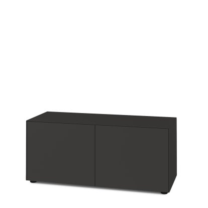 Nex Pur Box 2.0 mit Türen, 48 cm, H 50 cm x B 120 cm (mit Doppeltür), Graphit