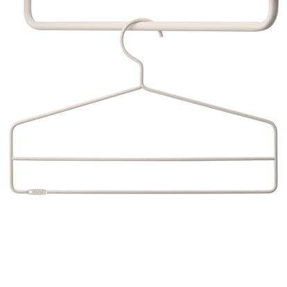 String System Kleiderhaken (4er Set), Beige