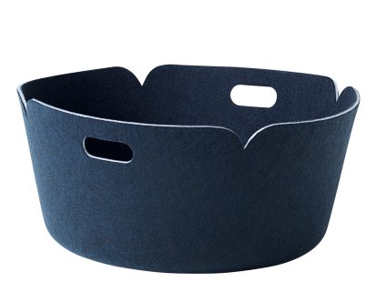 Restore Round Aufbewahrungskorb, Mitternachtsblau
