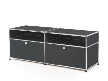 USM Haller TV-Regal, Anthrazitgrau RAL 7016
