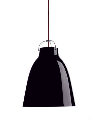 Caravaggio Pendelleuchte, P3 (Ø 40 cm), Schwarz