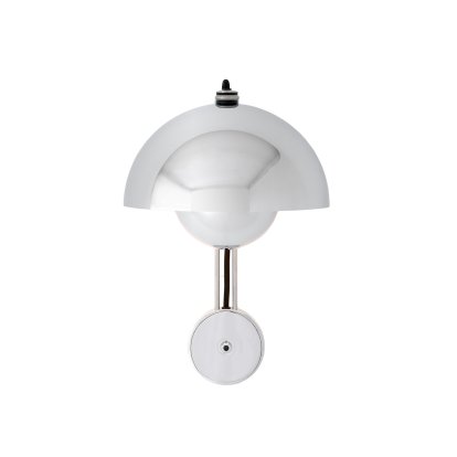 Flowerpot VP8 Wandleuchte, Chrome-plated